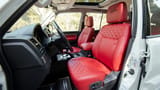 Used 2022 Mitsubishi Pajero GLS in White – Front Driver Side Cabin View for Sale at First Choice Cars Dubai Sharjah