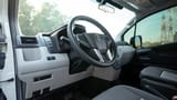 Used 2025 Toyota Hiace GLX High Roof in White – Driver Side Dashboard & Steering View for Sale at First Choice Cars Dubai Sharjah