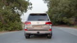 Used 2017 Toyota Land Cruiser GXR in Beige – Back/Rear View for Sale at First Choice Cars Dubai Sharjah