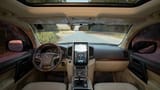Used 2017 Toyota Land Cruiser GXR in Beige – Front Cabin / Dashboard Full View for Sale at First Choice Cars Dubai Sharjah