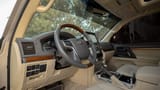 Used 2017 Toyota Land Cruiser GXR in Beige – Driver Side Dashboard & Steering View for Sale at First Choice Cars Dubai Sharjah