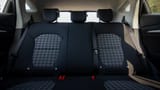 Used 2024 MG ZS Comfort in Silver – Rear Seat View for Sale at First Choice Cars Dubai Sharjah