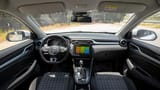 Used 2023 MG ZS Comfort in White – Front Cabin / Dashboard Full View for Sale at First Choice Cars Dubai Sharjah