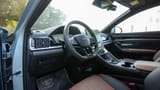 Used 2025 BYD Song Plus Design in Blue – Driver Side Dashboard & Steering View for Sale at First Choice Cars Dubai Sharjah
