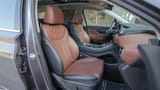 Used 2023 Hyundai Santa Fe Premium Plus in Grey – Front Passenger Side Cabin View for Sale at First Choice Cars Dubai Sharjah