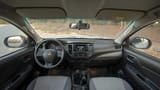 Used 2020 Mitsubishi L200 GLX Double Cabin in White – Front Cabin / Dashboard Full View for Sale at First Choice Cars Dubai Sharjah