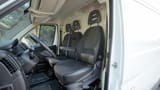 Used 2022 Peugeot Boxer L4H3 in White – Front Driver Side Cabin View for Sale at First Choice Cars Dubai Sharjah