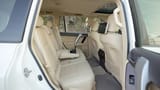 Used 2016 Toyota Prado VXR in White – Rear Passenger Side Cabin View for Sale at First Choice Cars Dubai Sharjah