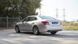 Used 2014 Hyundai Centennial VS500 in Silver – Left Back Diagonal (45°) View for Sale at First Choice Cars Dubai Sharjah