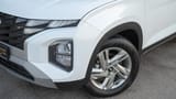 Used 2025 Hyundai Creta Smart in White – Headlight Close-up for Sale at First Choice Cars Dubai Sharjah