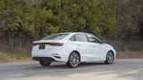Used 2025 Geely Emgrand GF in White – Right Back Diagonal (45°) View for Sale at First Choice Cars Dubai Sharjah