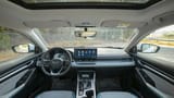 Used 2025 Geely Emgrand GF in White – Front Cabin / Dashboard Full View for Sale at First Choice Cars Dubai Sharjah