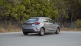 Used 2025 MG MG3 Comfort in Grey – Right Back Diagonal (45°) View for Sale at First Choice Cars Dubai Sharjah