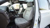 Used 2023 Chevrolet Suburban LT in White – Front Driver Side Cabin View for Sale at First Choice Cars Dubai Sharjah