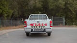 Used 2023 Mitsubishi L200 GLX Double Cabin in White – Back/Rear View for Sale at First Choice Cars Dubai Sharjah