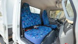 Used 2024 Mitsubishi Canter Cargo Body in White – Front Passenger Side Cabin View for Sale at First Choice Cars Dubai Sharjah