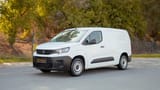 Used 2020 Peugeot Partner Long Van in White – Left Front Diagonal (45°) View for Sale at First Choice Cars Dubai Sharjah