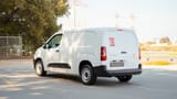 Used 2020 Peugeot Partner Long Van in White – Left Back Diagonal (45°) View for Sale at First Choice Cars Dubai Sharjah