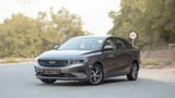 Used 2024 Geely Emgrand GS in Grey – Left Front Diagonal (45°) View for Sale at First Choice Cars Dubai Sharjah