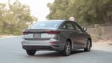 Used 2024 Geely Emgrand GS in Grey – Right Back Diagonal (45°) View for Sale at First Choice Cars Dubai Sharjah