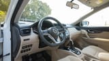 Used 2022 Nissan X-Trail S in White – Driver Side Dashboard & Steering View for Sale at First Choice Cars Dubai Sharjah