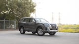 Used 2023 Nissan Xterra Titanium in White – Right Front Diagonal (45°) View for Sale at First Choice Cars Dubai Sharjah