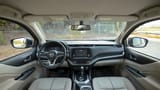 Used 2023 Nissan Xterra Titanium in White – Front Cabin / Dashboard Full View for Sale at First Choice Cars Dubai Sharjah