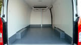 Used 2020 Toyota Hiace GLX High Roof in White – Chiller Box Rear Opening View for Sale at First Choice Cars Dubai Sharjah