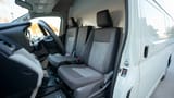 Used 2020 Toyota Hiace GLX High Roof in White – Front Driver Side Cabin View for Sale at First Choice Cars Dubai Sharjah