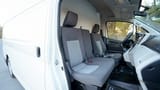Used 2020 Toyota Hiace GLX High Roof in White – Front Passenger Side Cabin View for Sale at First Choice Cars Dubai Sharjah