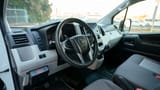 Used 2020 Toyota Hiace GLX High Roof in White – Driver Side Dashboard & Steering View for Sale at First Choice Cars Dubai Sharjah