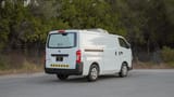 Used 2022 Nissan Urvan Standard Roof in White – Right Back Diagonal (45°) View for Sale at First Choice Cars Dubai Sharjah