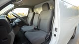 Used 2022 Nissan Urvan Standard Roof in White – Front Driver Side Cabin View for Sale at First Choice Cars Dubai Sharjah