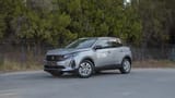 Used 2023 Peugeot 3008 Active in Silver – Left Front Diagonal (45°) View for Sale at First Choice Cars Dubai Sharjah
