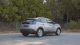 Used 2023 Peugeot 3008 Active in Silver – Right Back Diagonal (45°) View for Sale at First Choice Cars Dubai Sharjah