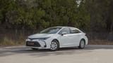 Used 2024 Toyota Corolla XLI in White – Left Front Diagonal (45°) View for Sale at First Choice Cars Dubai Sharjah