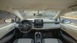 Used 2024 Toyota Corolla XLI in White – Front Cabin / Dashboard Full View for Sale at First Choice Cars Dubai Sharjah