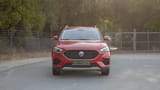 Used 2024 MG ZS Comfort in Red – Front View for Sale at First Choice Cars Dubai Sharjah