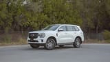 Used 2024 Ford Everest XLS in White – Left Front Diagonal (45°) View for Sale at First Choice Cars Dubai Sharjah