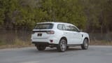 Used 2024 Ford Everest XLS in White – Right Back Diagonal (45°) View for Sale at First Choice Cars Dubai Sharjah