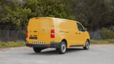 Used 2021 Peugeot Expert L3 in Yellow – Right Back Diagonal (45°) View for Sale at First Choice Cars Dubai Sharjah