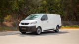 Used 2022 Peugeot Expert L3 in White – Left Front Diagonal (45°) View for Sale at First Choice Cars Dubai Sharjah