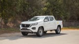 Used 2023 Peugeot Landtrek Double Cabin in White – Left Front Diagonal (45°) View for Sale at First Choice Cars Dubai Sharjah