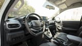 Used 2023 Peugeot Landtrek Double Cabin in White – Driver Side Dashboard & Steering View for Sale at First Choice Cars Dubai Sharjah