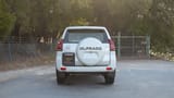 Used 2019 Toyota Prado EXR in White – Back/Rear View for Sale at First Choice Cars Dubai Sharjah
