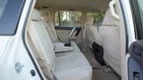 Used 2019 Toyota Prado EXR in White – Rear Passenger Side Cabin View for Sale at First Choice Cars Dubai Sharjah