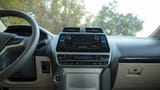 Used 2019 Toyota Prado EXR in White – Infotainment / Touchscreen System for Sale at First Choice Cars Dubai Sharjah