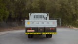 Used 2024 Mitsubishi Canter Double Cabin Cargo Body in White – Back/Rear View for Sale at First Choice Cars Dubai Sharjah
