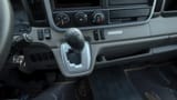 Used 2024 Mitsubishi Canter Double Cabin Cargo Body in White – Center Console & Gear Shifter for Sale at First Choice Cars Dubai Sharjah
