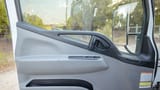 Used 2024 Mitsubishi Canter Double Cabin Cargo Body in White – Driver Door Panel Full View for Sale at First Choice Cars Dubai Sharjah